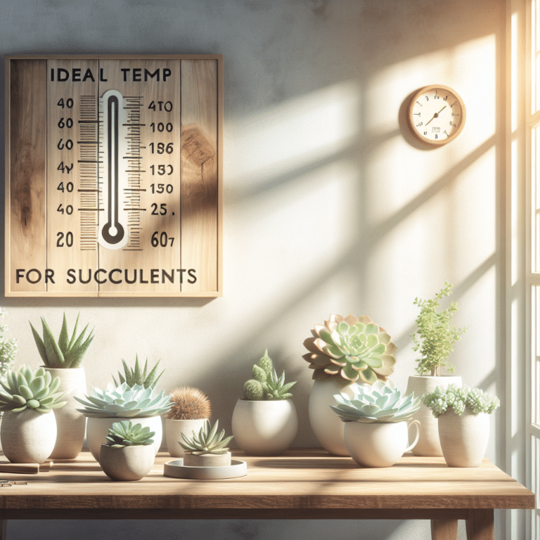 The Ideal Room Temperature for Healthy Succulents