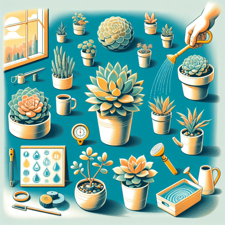 Preventing Overwatering Succulents Indoors