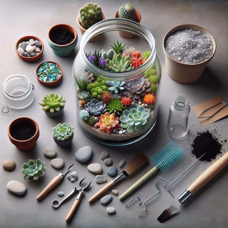 How to Make a Succulent Terrarium