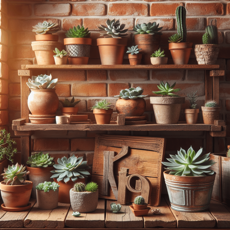 Rustic Indoor Succulent Planter Ideas for a Homey Feel