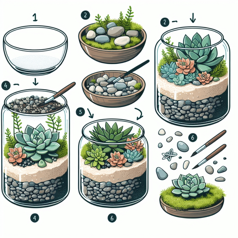How to Make a Succulent Terrarium