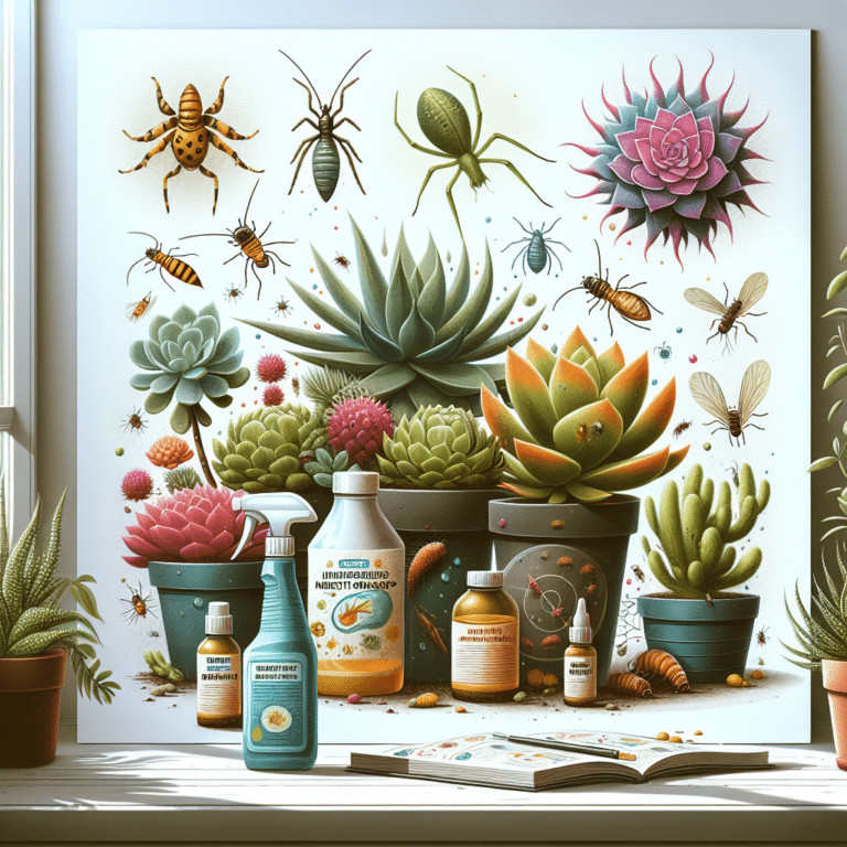 What Pests Threaten Indoor Succulents and How to Remove Them