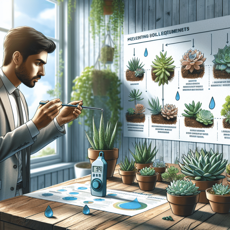Preventing Overwatering of Succulents Indoors