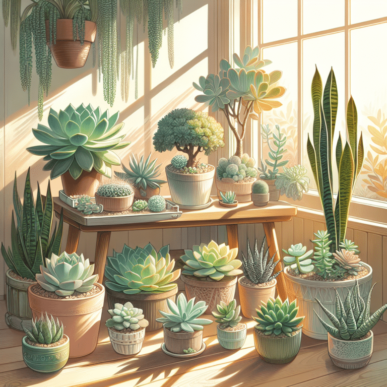 Top Succulent Varieties for Low Light Conditions