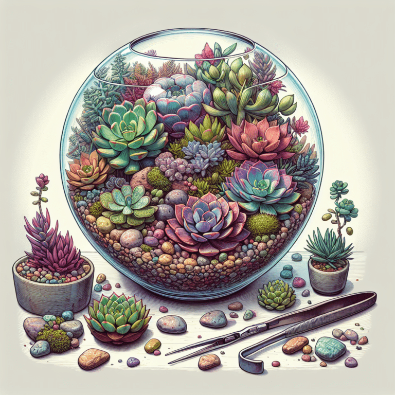 How to Make a Succulent Terrarium