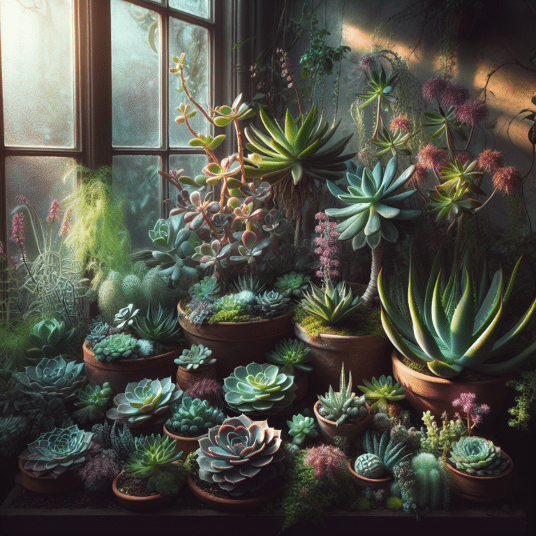 Seasonal Indoor Succulent Garden Care