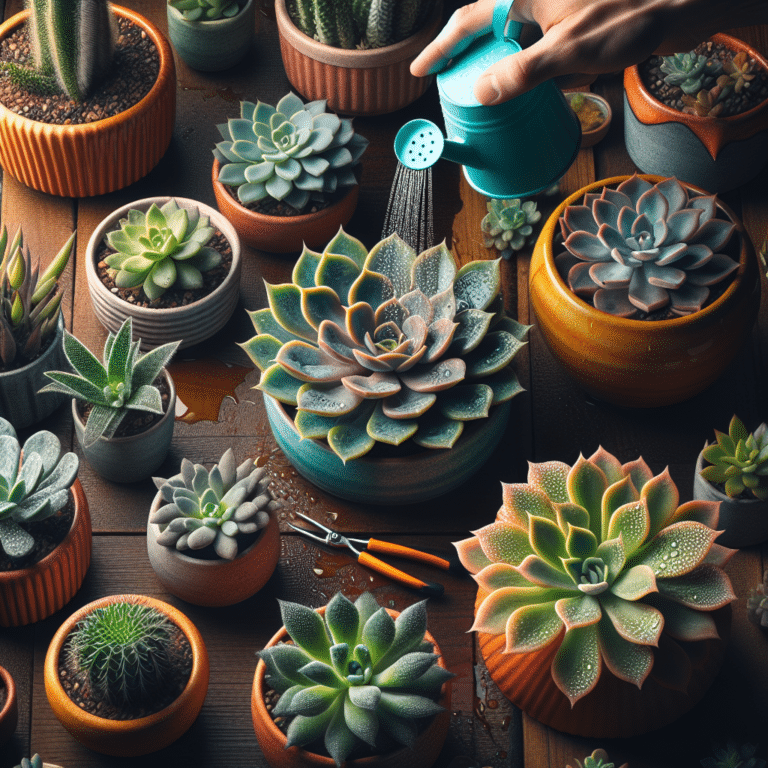 Best Watering Methods for Indoor Succulents
