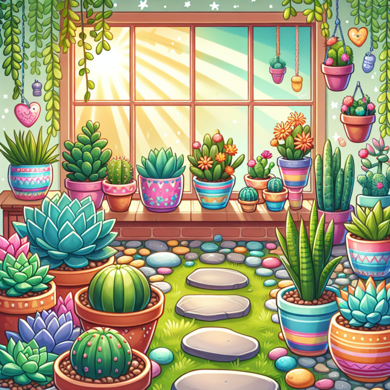 Indoor Succulent Garden for Kids