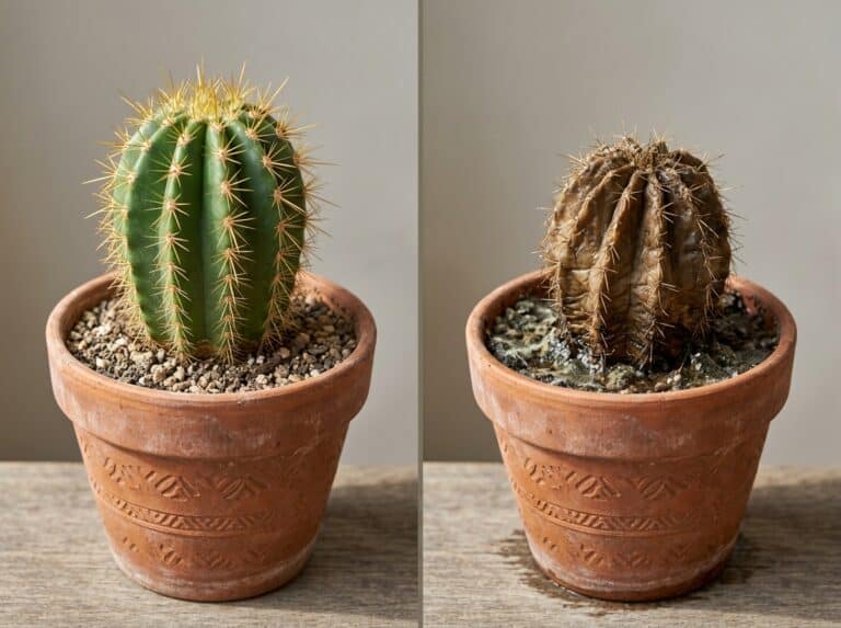 how to tell if your cactus is overwatered