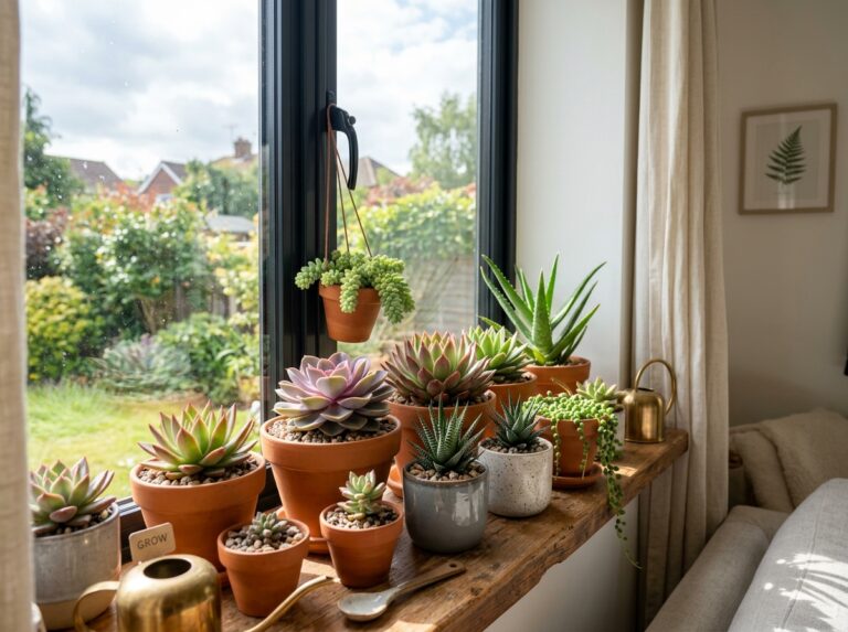 best place for succulents in the house