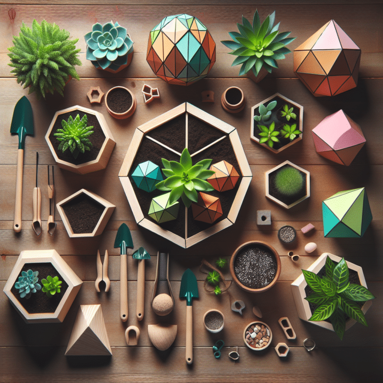 Embracing Shapes with DIY Geometric Planters