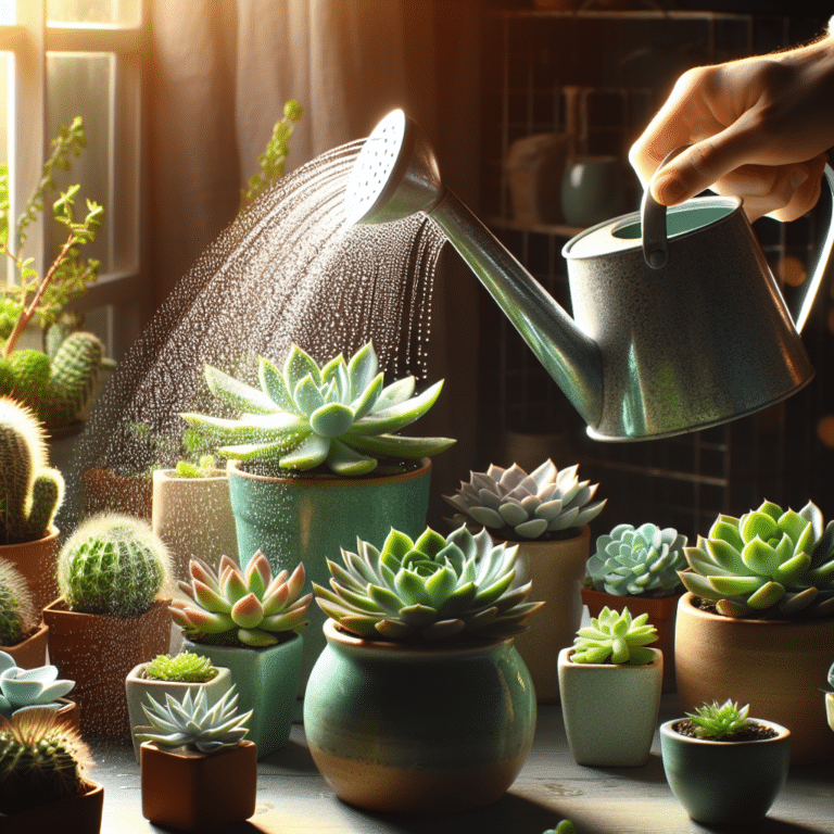 Understanding the Watering Needs of Indoor Succulents