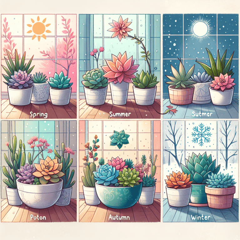 Seasonal Tips and Tricks for Indoor Succulent Care