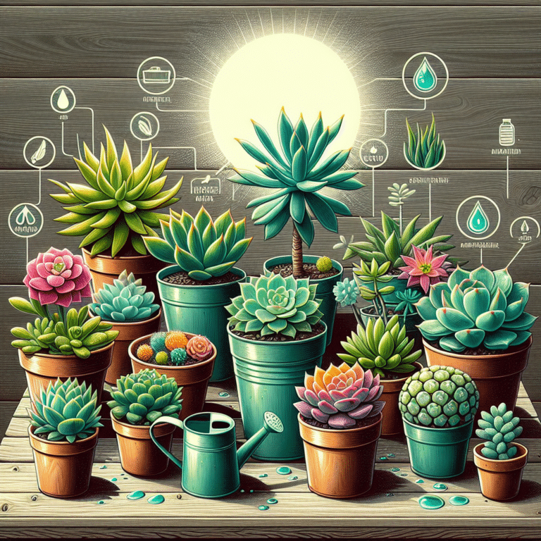Recognizing and Reversing Common Indoor Succulent Care Mistakes".