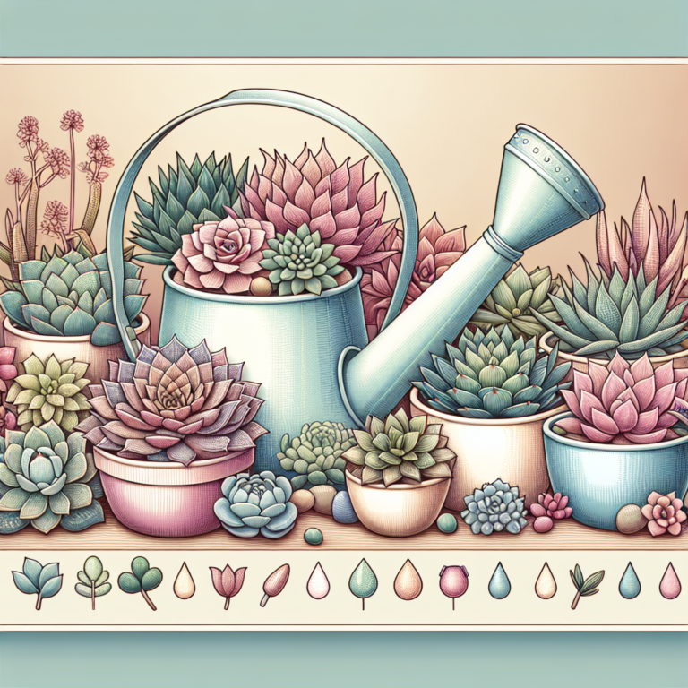 Succulent Watering Frequency Tips