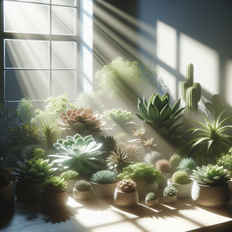 Natural Light for Indoor Succulent Gardens