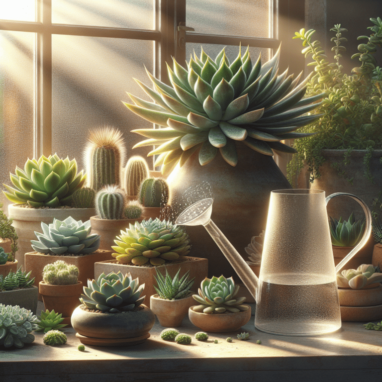 Proper Hydration for Your Indoor Desert Friends: Succulent Watering Guide
