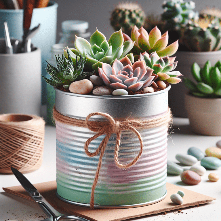 Crafting on a Budget: Affordable DIY Succulent Planter Ideas