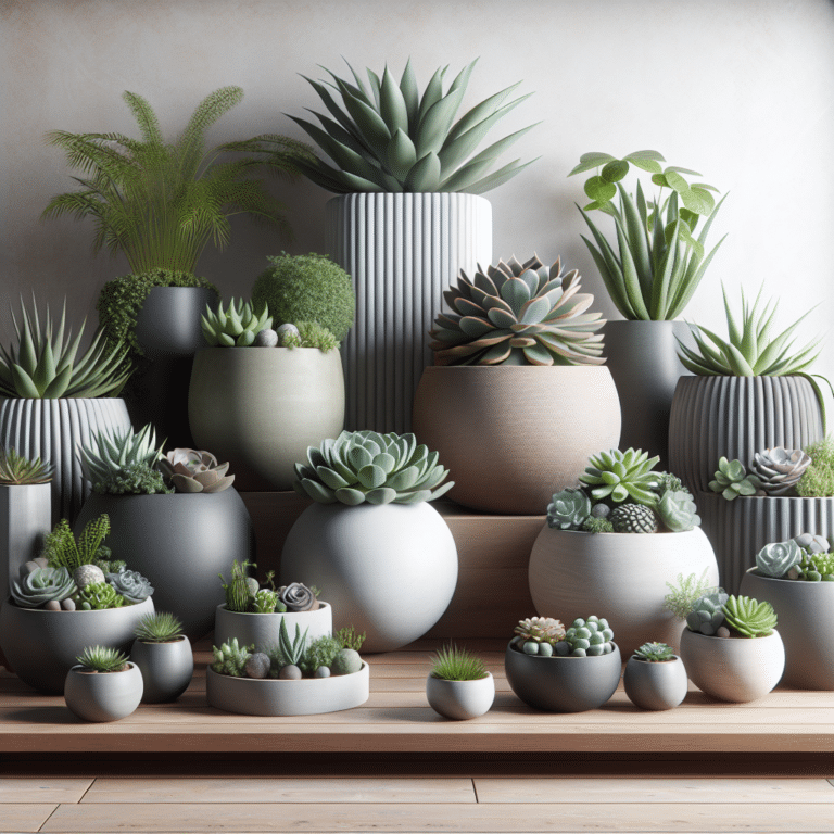 Sleek and Modern Succulent Planter Designs