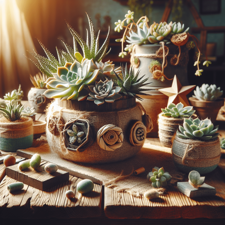 Unleashing Creativity with Homemade Succulent Pots