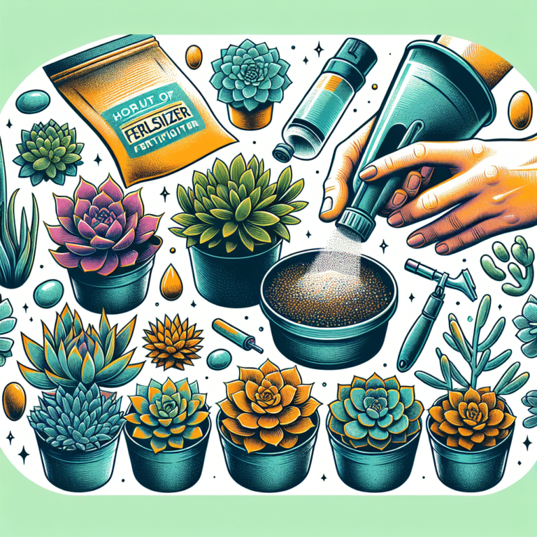 Fertilizing Succulents Tips