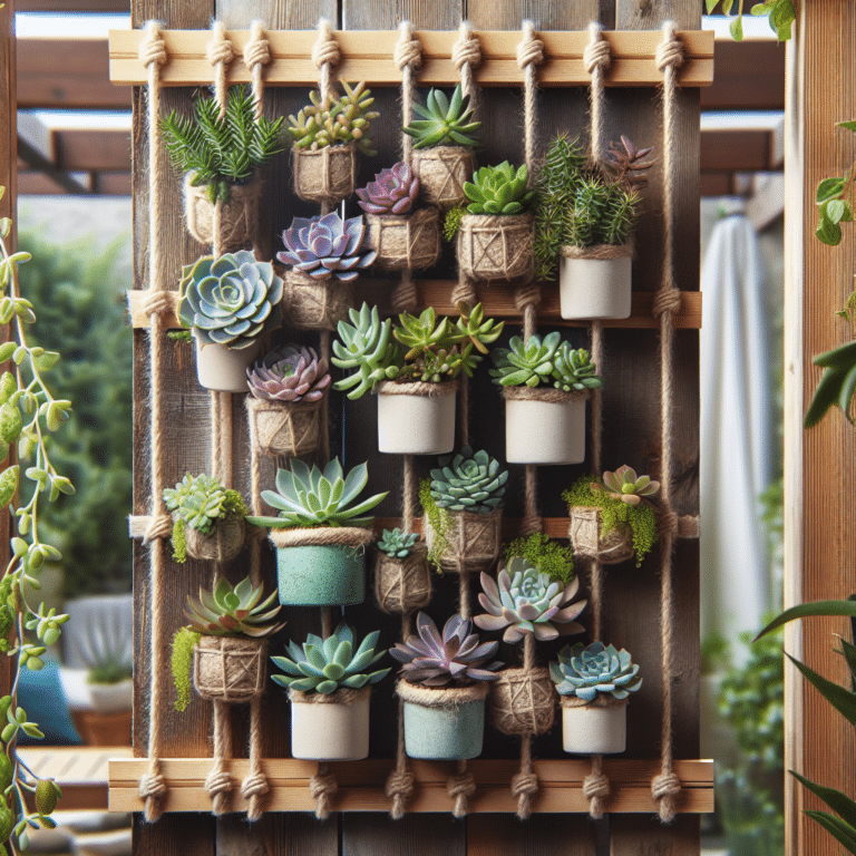 Growing Vertically: DIY Vertical Succulent Planters