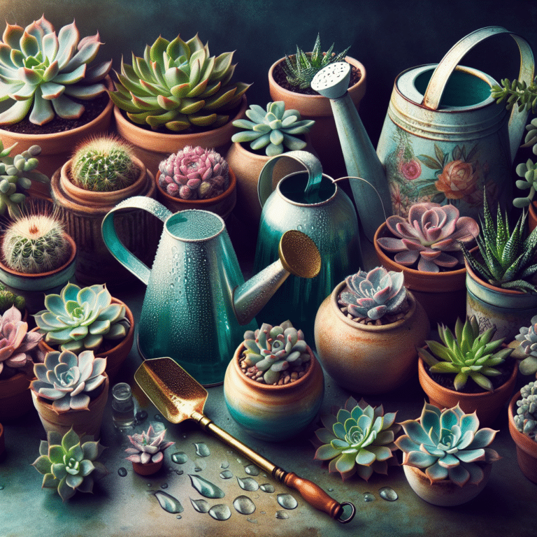 Watering Tips for Succulent Arrangements
