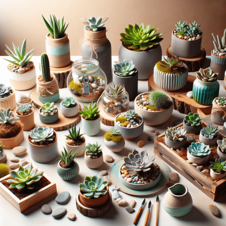 DIY Indoor Succulent Garden Projects