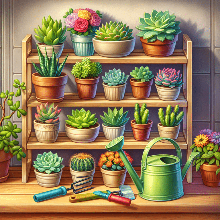 Indoor Succulent Garden for Kids