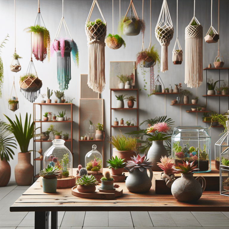 Indoor Garden Display Ideas