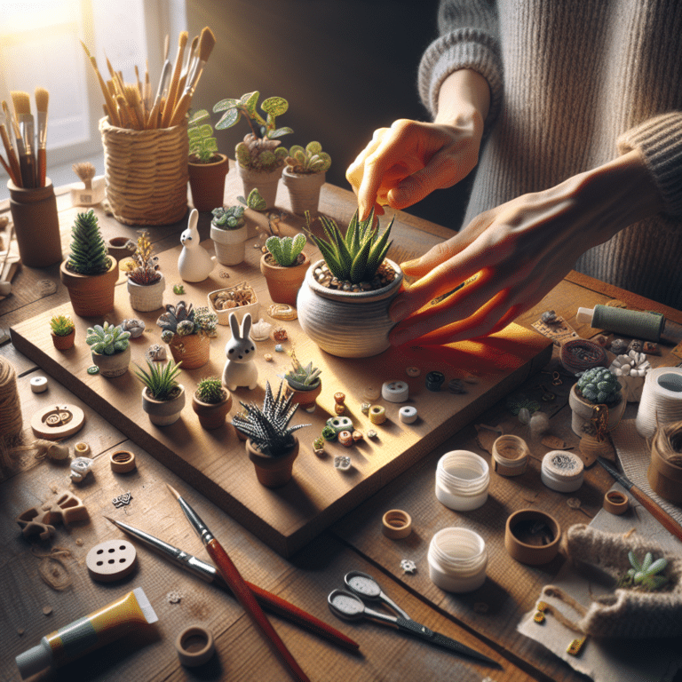 Getting Crafty with Small Indoor Planter Projects