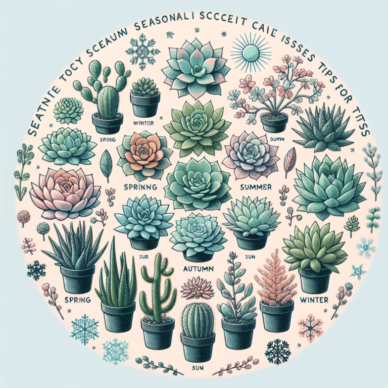 Seasonal Succulent Care Tips