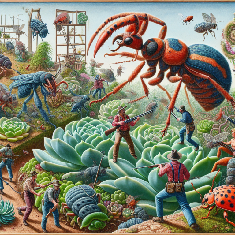 Battling Bug Infestations in Indoor Succulents