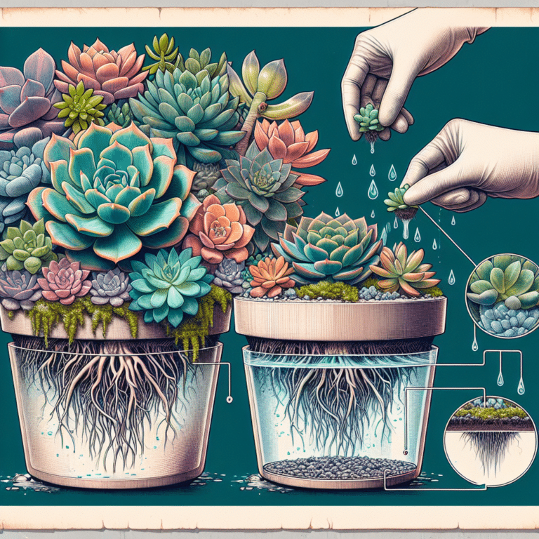 Bottom Watering Succulent Techniques