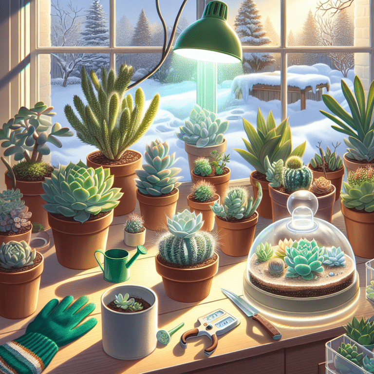 Winter Care for Your Indoor Succulents