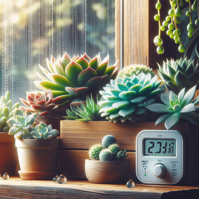 Indoor Succulent Moisture Control
