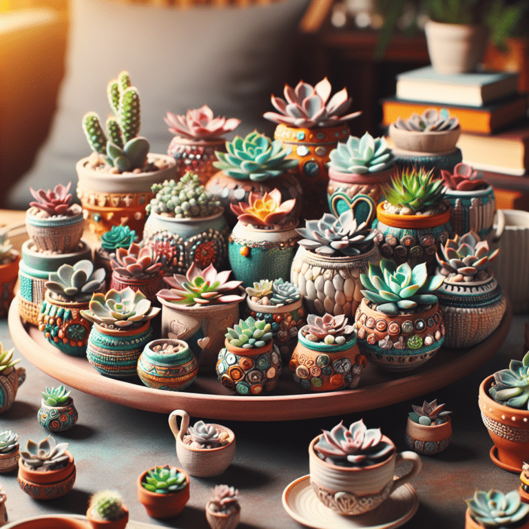 Unleashing Creativity: Homemade Succulent Pots Ideas