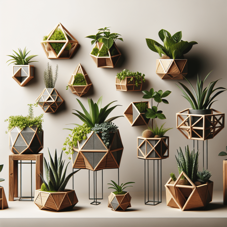 Embracing Shapes with DIY Geometric Planters