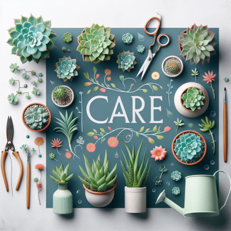 Your Go-To Checklist for Succulent Care".