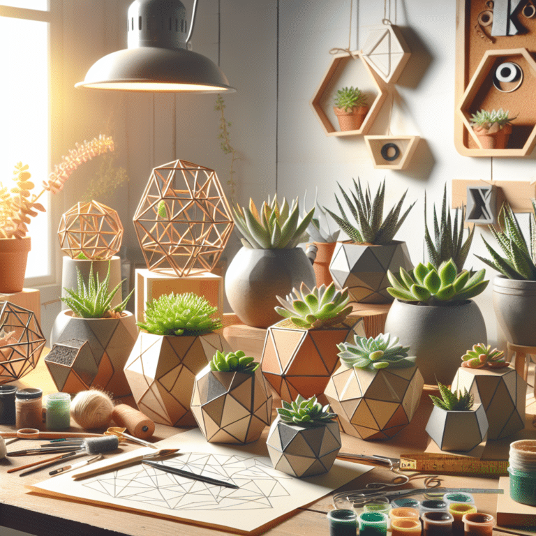 Unleash Your Creativity with DIY Geometric Planters