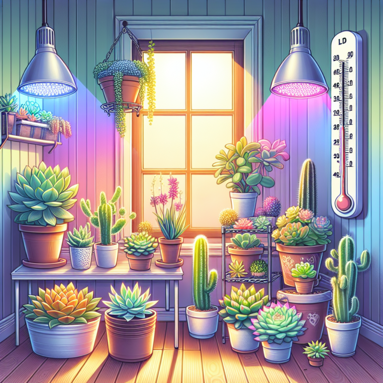 Temperatures vs. Succulents: Maintaining the Right Indoor Climate