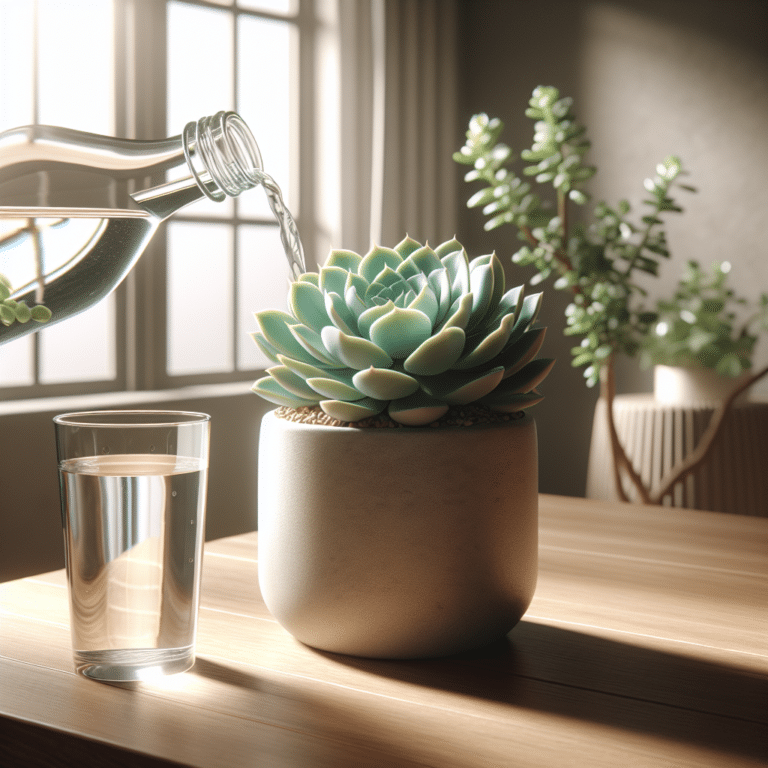 Watering Indoor Succulents: Avoiding Rots and Wrinkles.